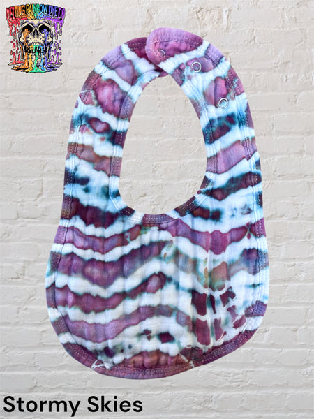 Ice Dyed Baby Bibs