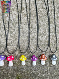 Mushroom Necklaces