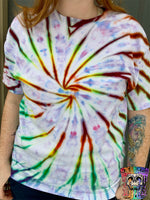 Ice Dyed Skittles Tee Large