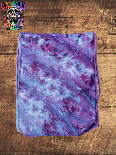 Purple Paradise Drawstring Bag