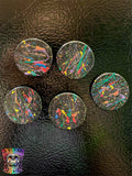 Set of 5 Metallic Splatter Magnets