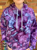 Custom Ice Dyed Hoodie